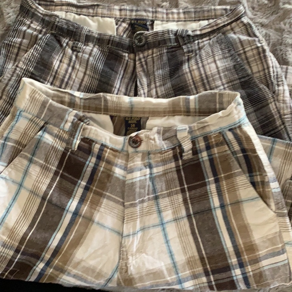 2  U. S. POLO ASSN. BOYS 14 cargo shorts